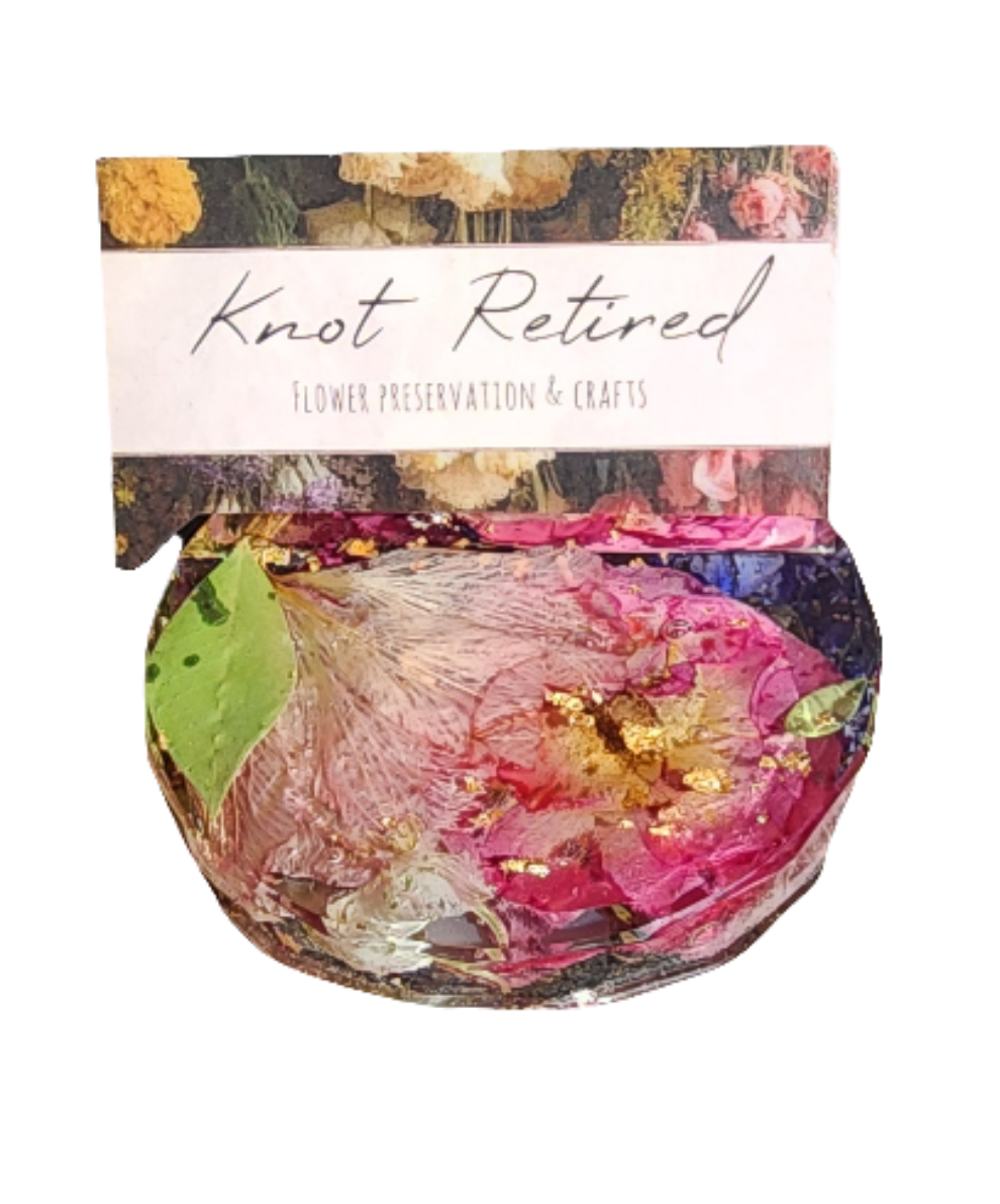Preserved Flower Card Holder