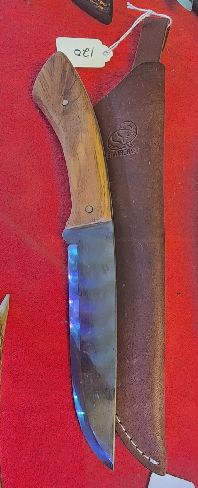 Knife (SS) Hunting (Olivewood Handle)