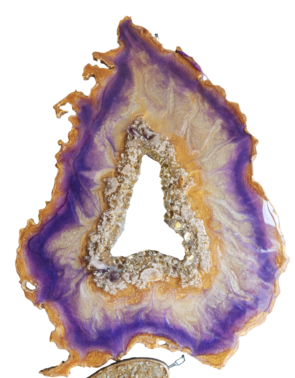 Resin Wall Art Geode