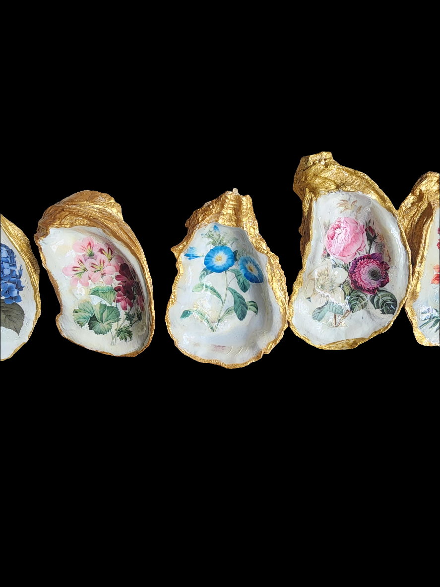Decoupage Shells