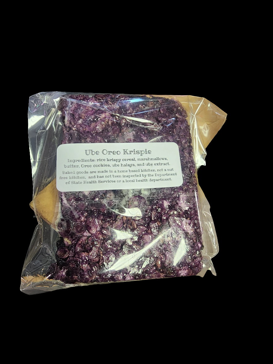 Ube Oreo Krispie