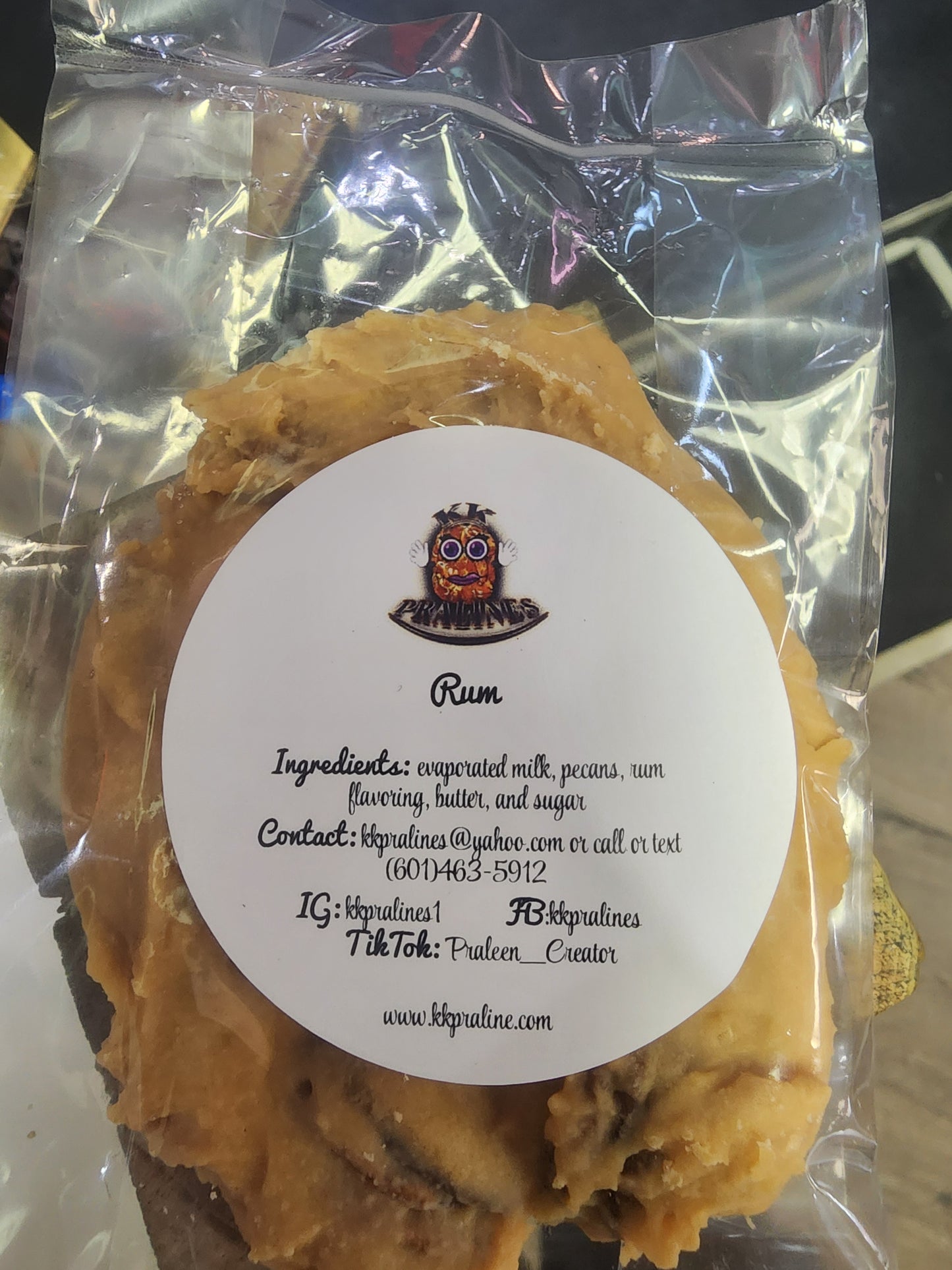 Rum Praline (non-alcoholic)