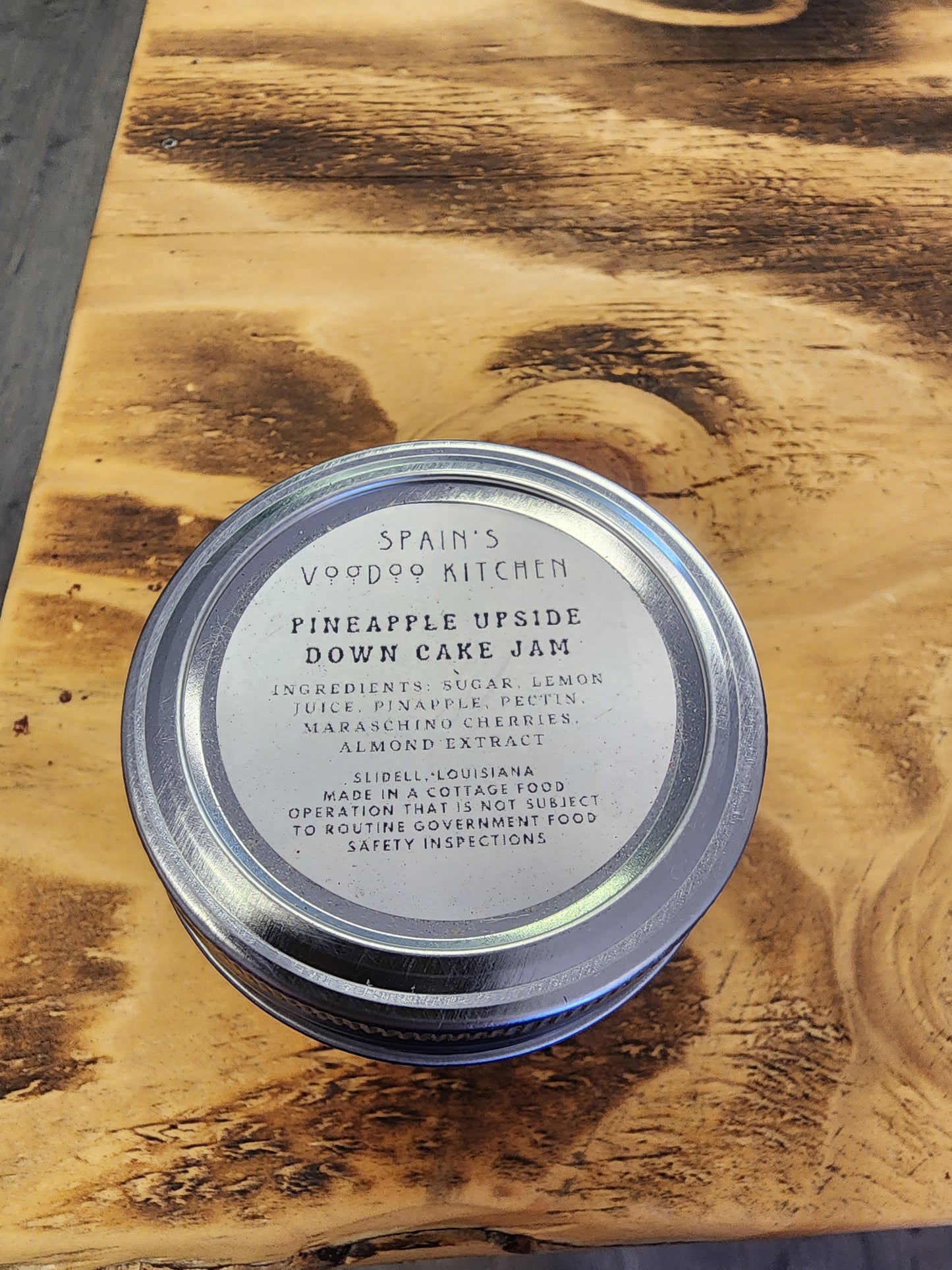 Pineapple Upside Down Cake Jam