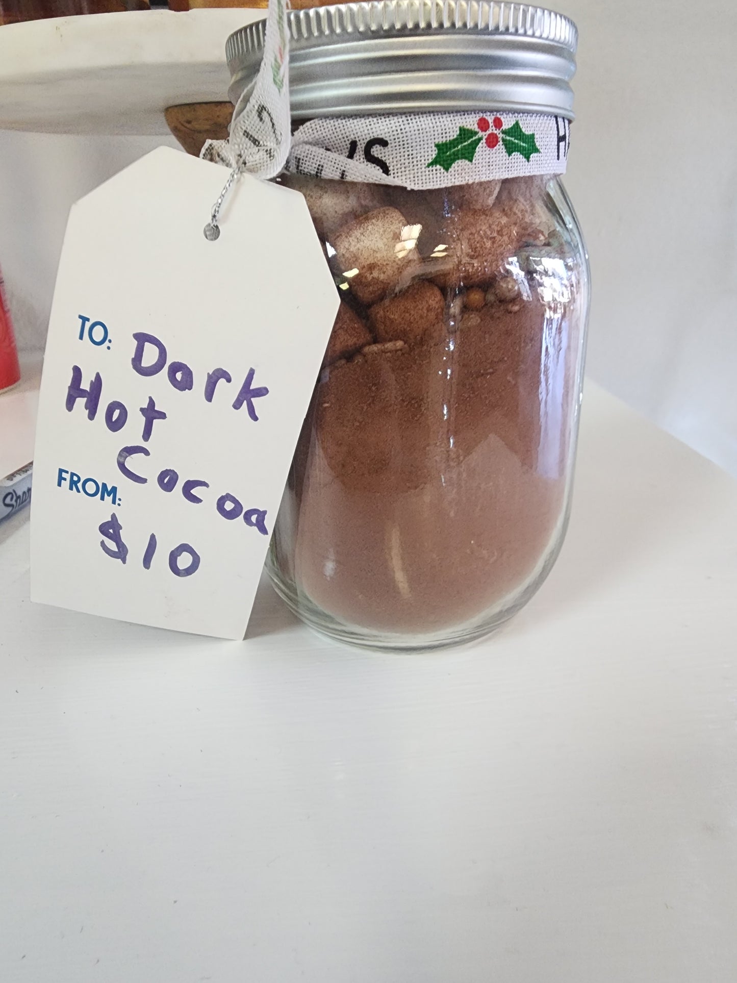 Dark Hot Choc. Jar