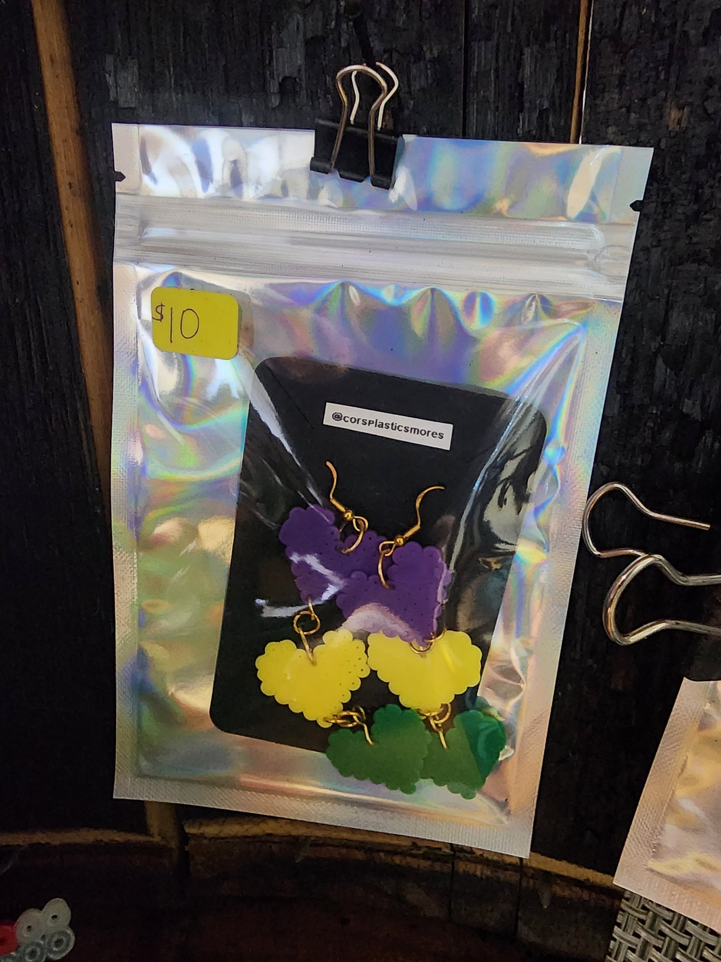 Earrings Mardi Gras