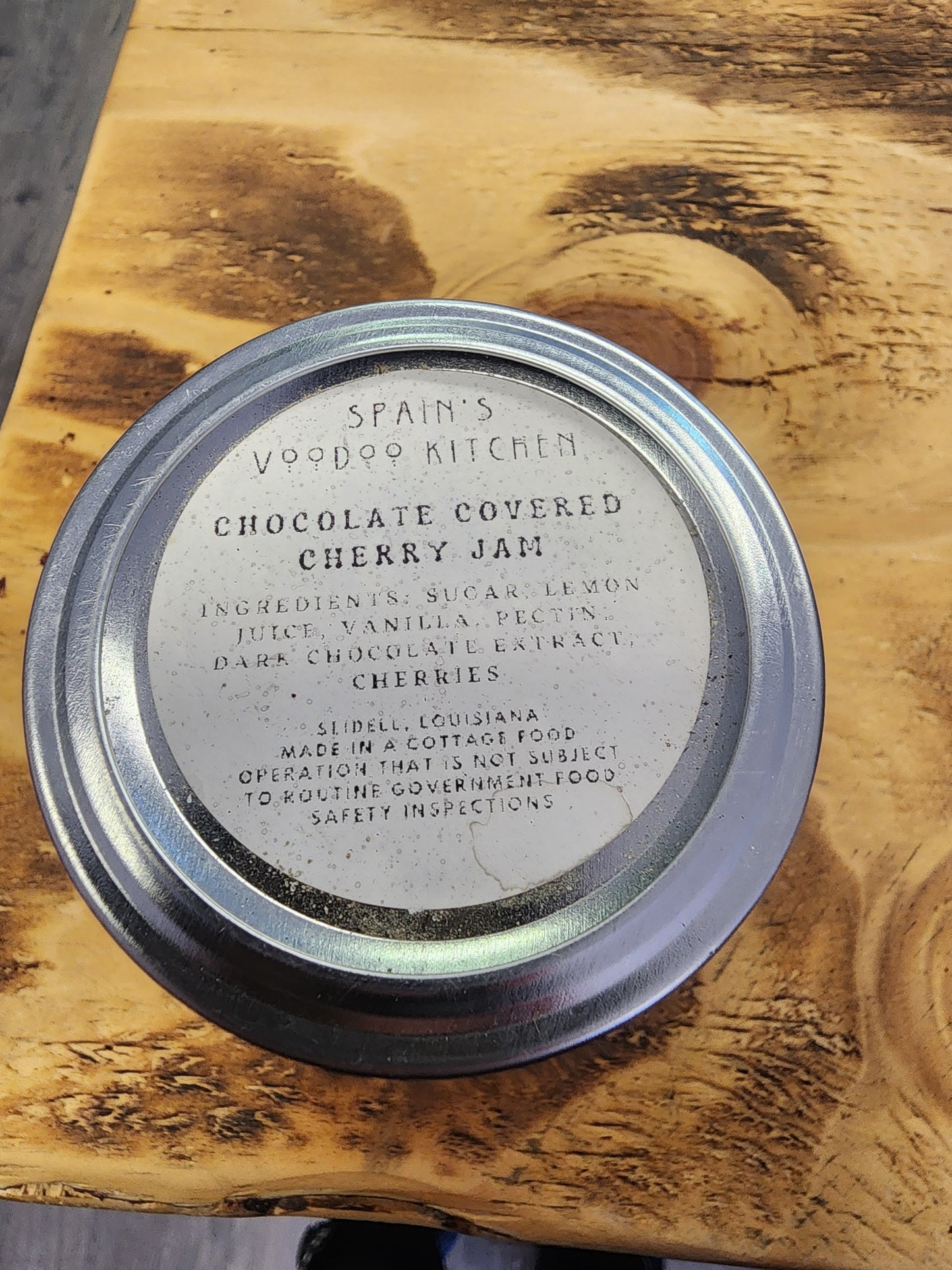 Chocolate Covered Cherry Jam