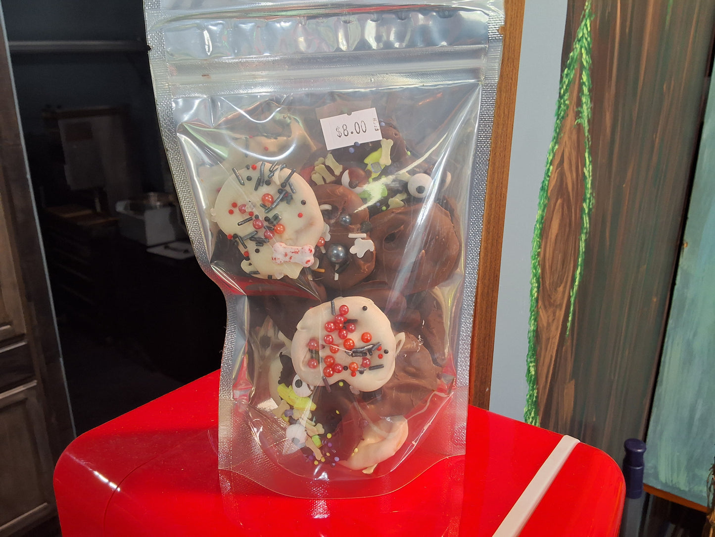 Chocolate Covered Gluten Free Pretzels