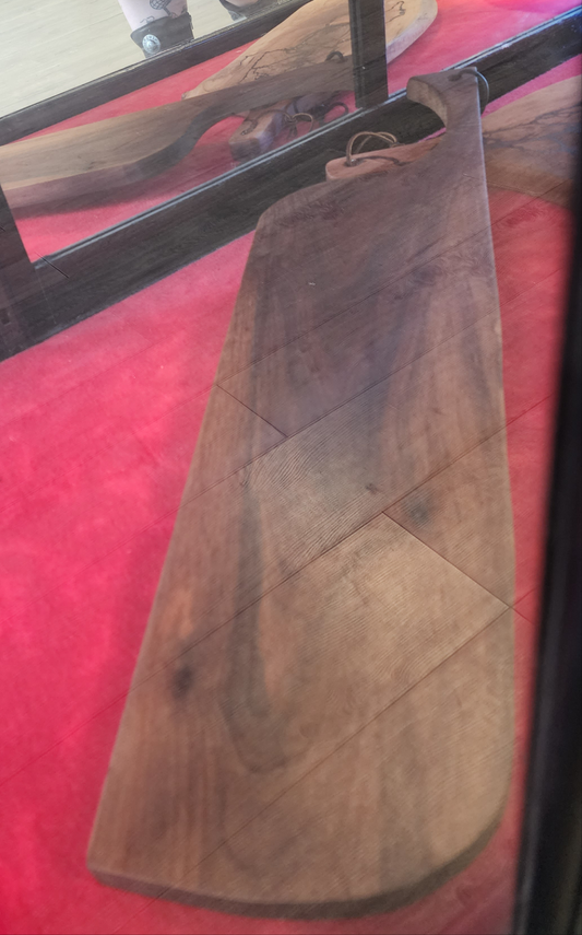 Cutting Board Large Walnut Paddle