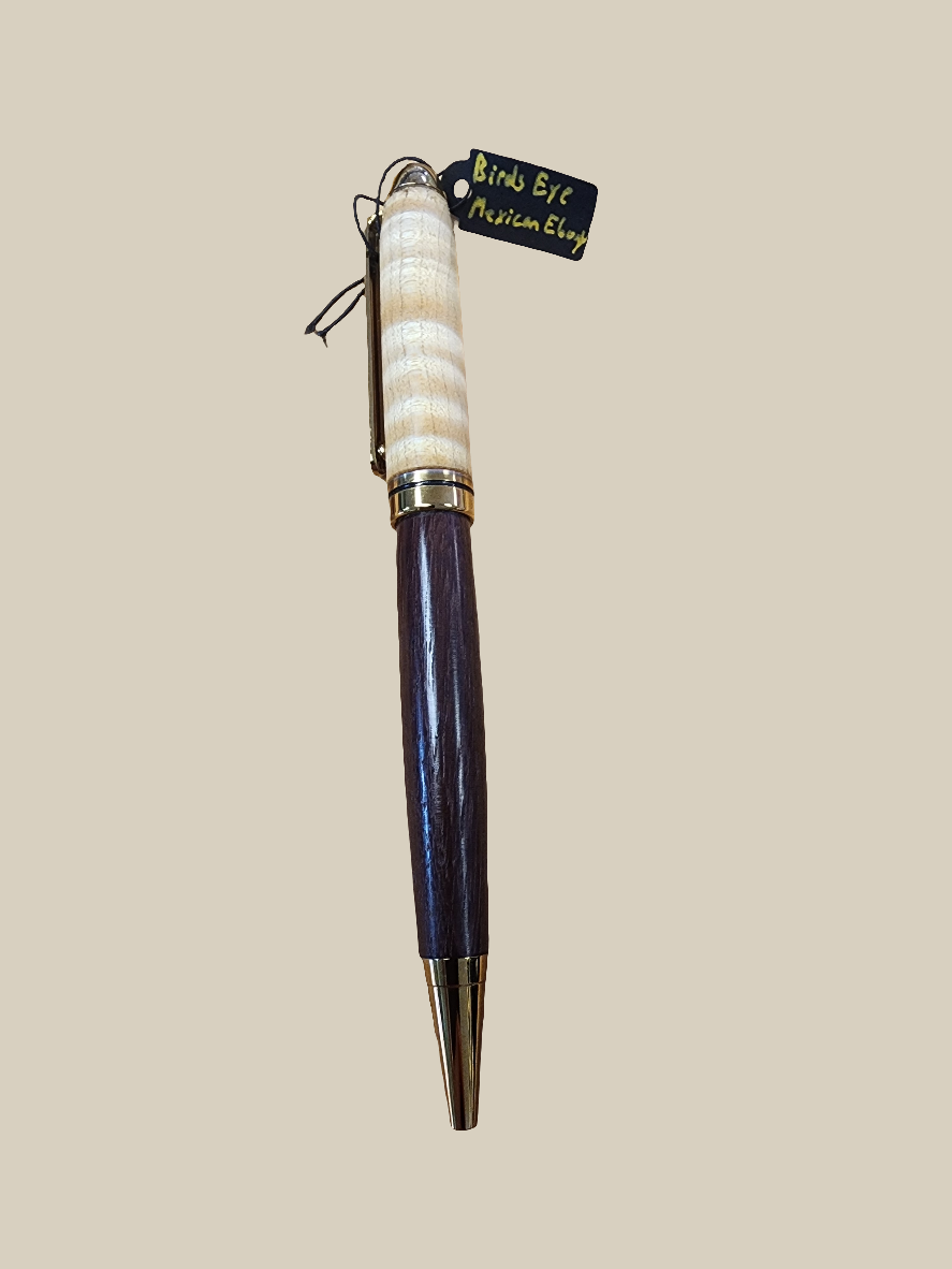 Birds Eye Mexican Ebony Pen