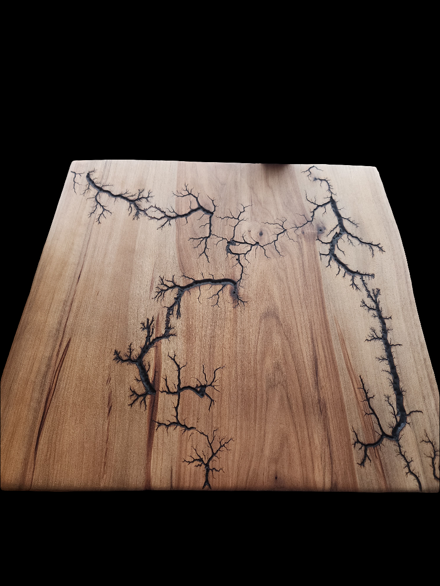 Cutting Board Elm w/ Fractal Burn