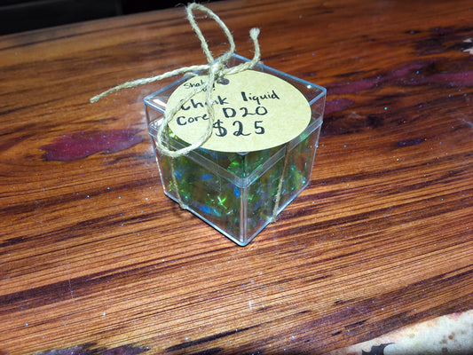 Resin dice (chonk liquid core)