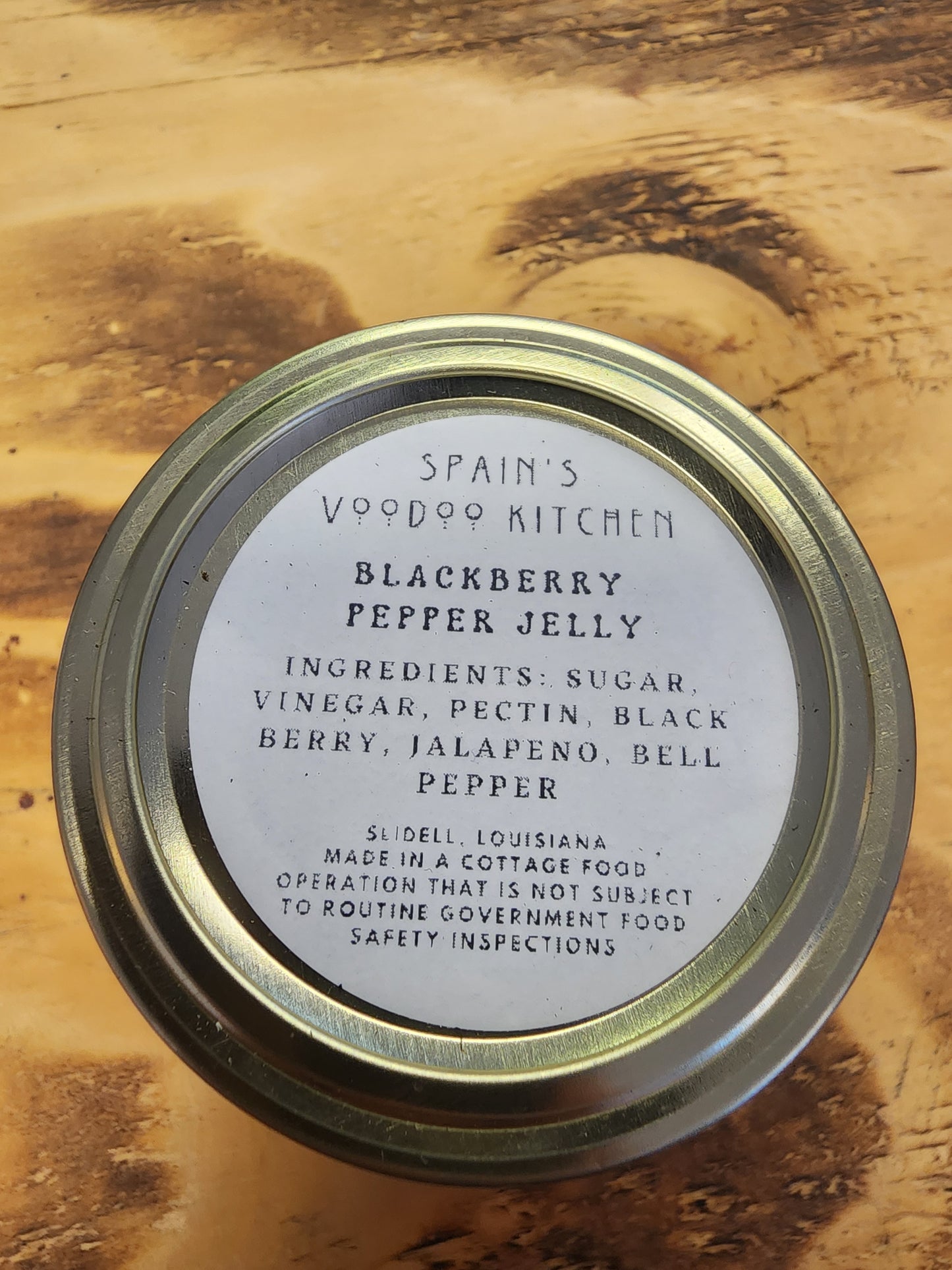 Blackberry Pepper Jelly