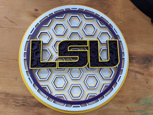 LSU Plaque