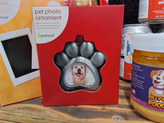 Pet photo ornament