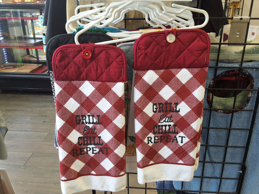Oven Door Handle Towel