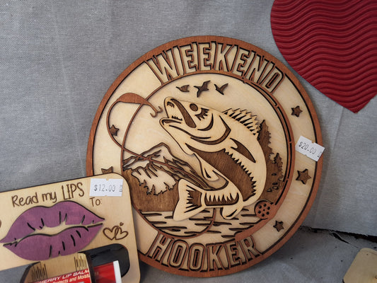 Weekend Hooker w/ stand