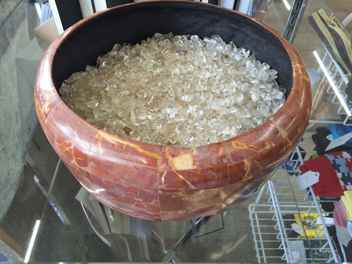 Meditation Bowl with Crystals
