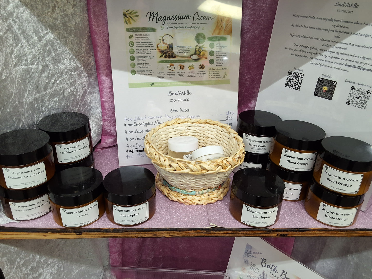 Magnesium Cream 4oz.